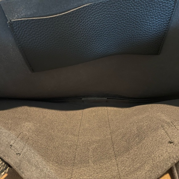 Vince Camuto Textured Black Tote - Picture 5 of 6